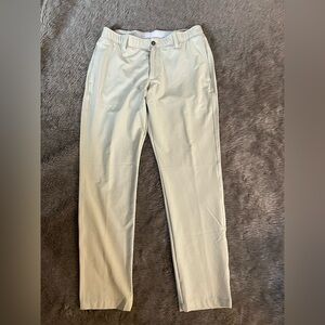 Mens Under Armour Khaki Performance Pants ( 34, 30 )